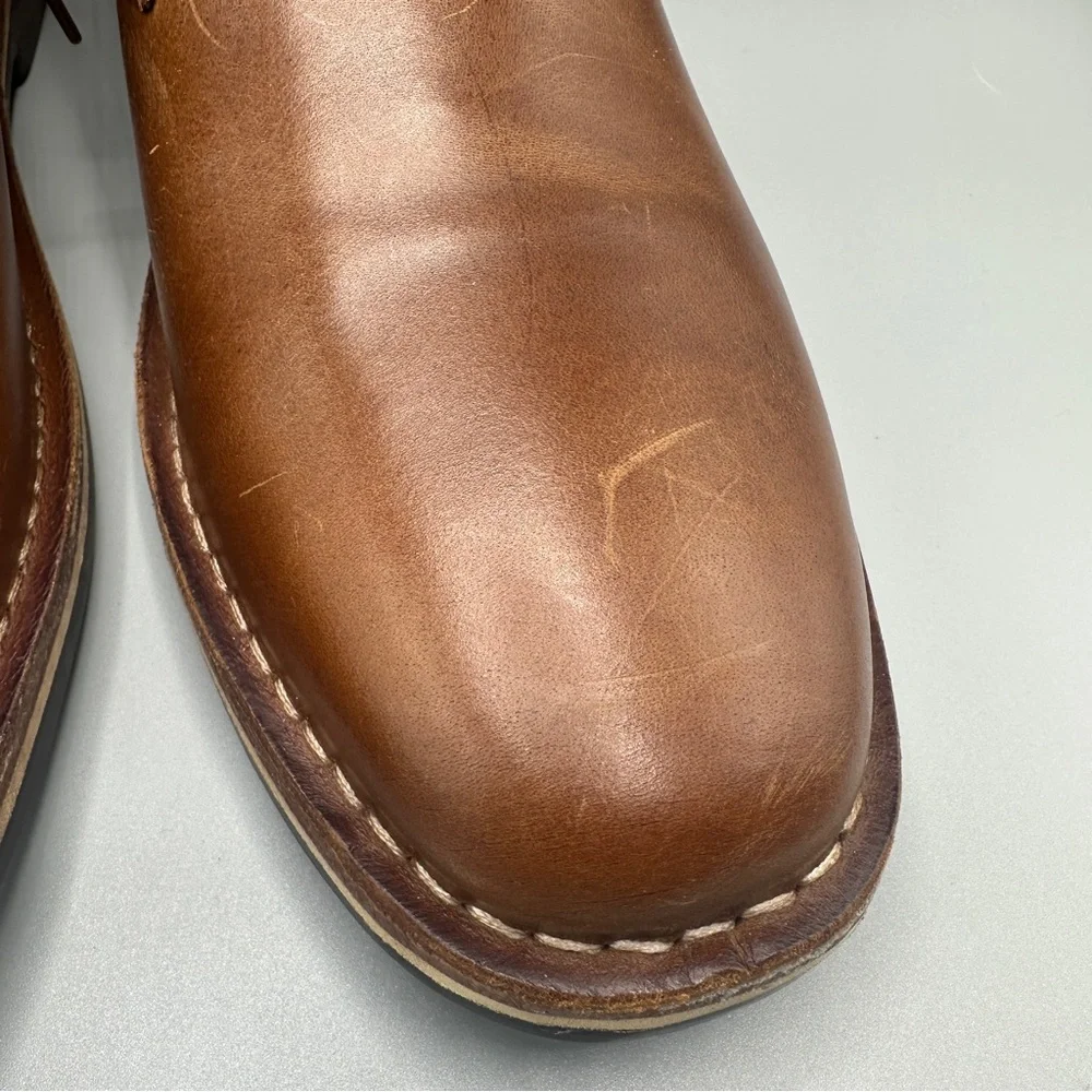 Steve Madden Harken1 247 Chukka Leather Boots Size 15 Brown